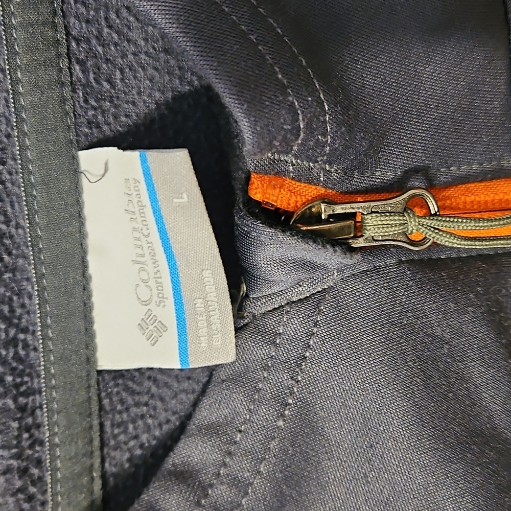 Columbia Zip Up Hoodie/Jacket Size Large - Picture 4 of 7